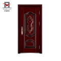 hot sale main entrance exterior single leaf steel door from China